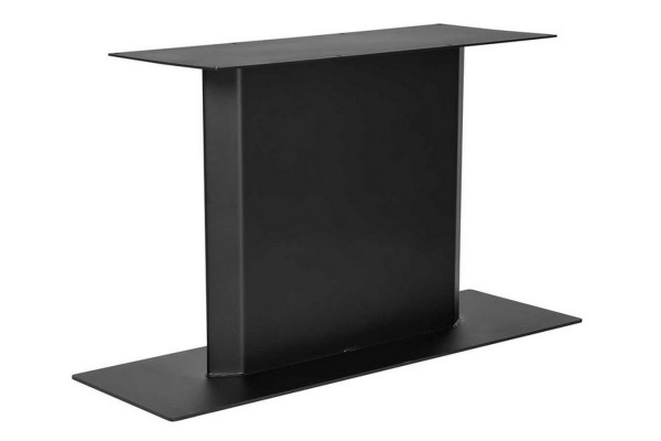 Tischgestell Arva II Mittelfuss Stahl schwarz
