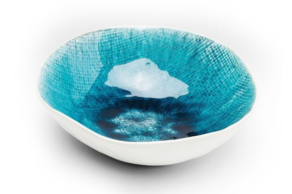 Schale Magic Keramik blau 