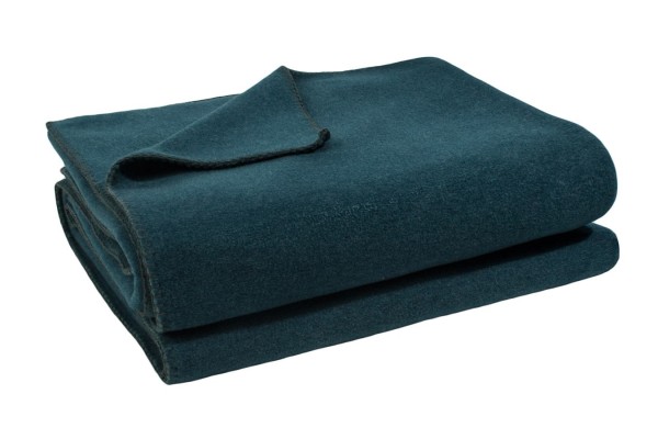 Soft-Fleece Decke 160 x 200 cm ozean blau